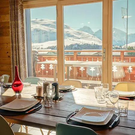 샬레 Chalet Des Arts Huez